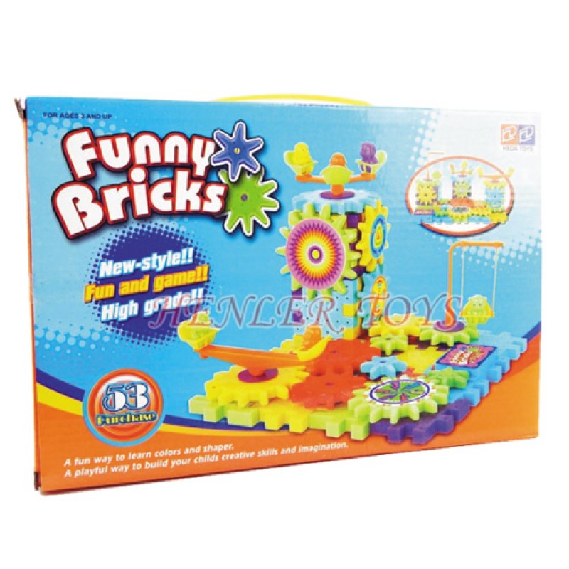 ชุดฟันเฟืองFunny-Bricks53-ชิ้น