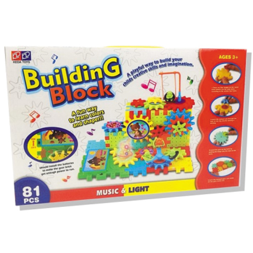 K4-0326:ชุดฟันเฟืองBuilding Block (81 ชิ้น)