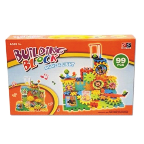 K4-0328:ชุดฟันเฟือง Building Block (99 ชิ้น)